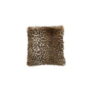 Cojín Decorativo con Estampado Animal Print de Leopardo