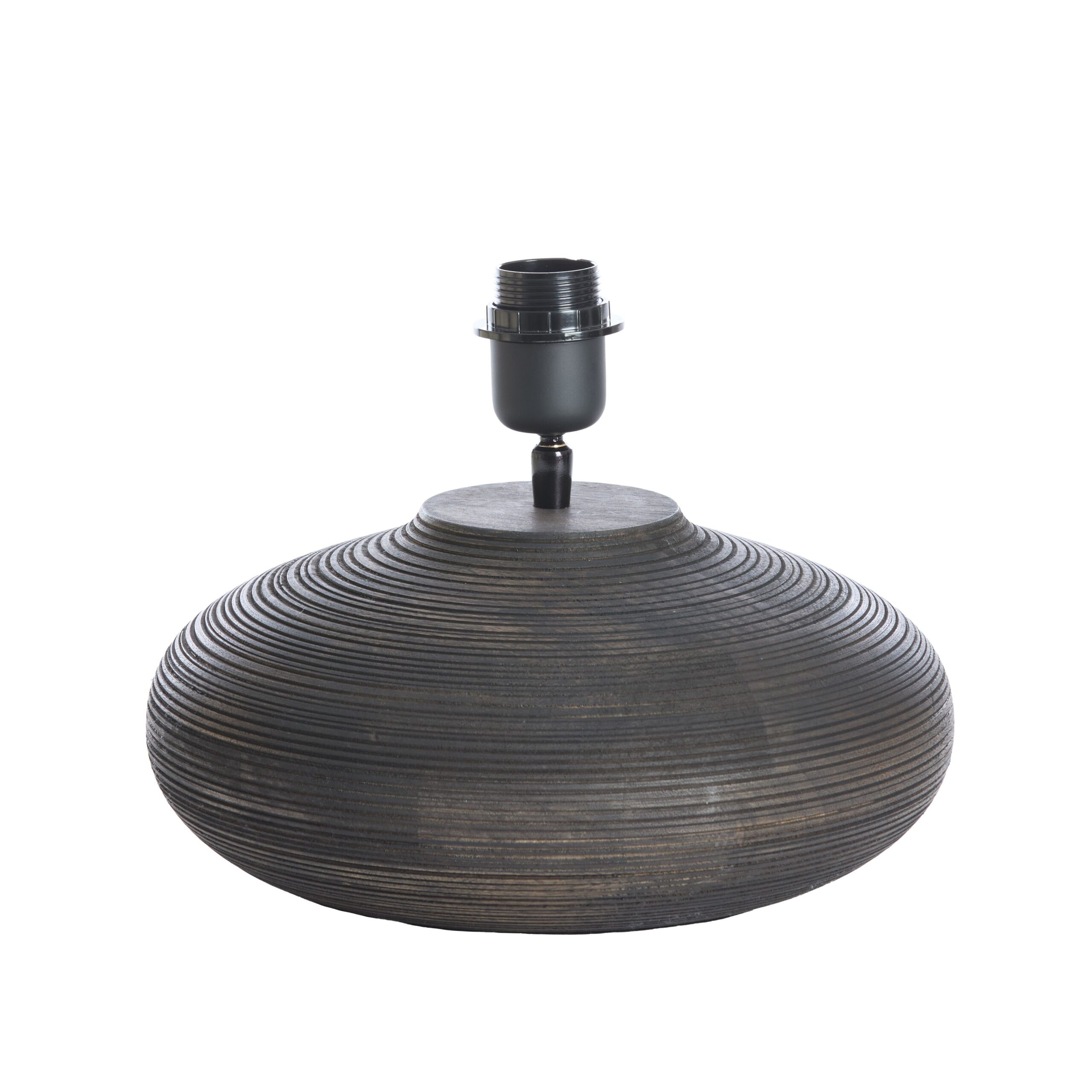 Lámpara de Mesa Ø30x23 cm – Madera Marrón