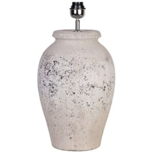 Lámpara de Mesa Ø28x50 cm – Cerámica Gris