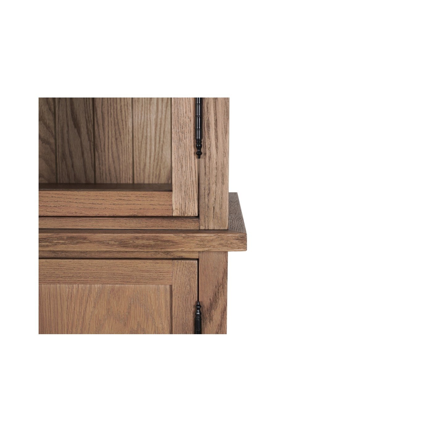 Vitrina de Roble Natural con Cuatro Puertas - Imagen 4